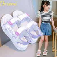 Xăng đan Nữ Doremi Đáy Mềm Mở Mũi Trung Và Lớn Trẻ Em Giày Đi Biển Thể Thao Hàn Quốc