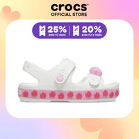 Xăng Đan Trẻ Em Crocs Toddler Crocband Cruiser Pet - White