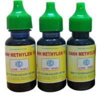 Xanh Methylen 1% Hóa Dược (lọ 17ml) điều trị Methemoglobin huyết và để sát khuẩn ngoài ra