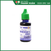 Xanh methylen 1% trị lở loét viêm da