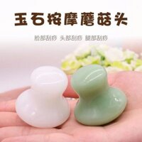 Xanh Ngọc Mắt Nấm Đầu Massage Mặt Lưng Chân Massage Gua Sha Ban Kinh Tuyến Gua Sha Thiết Bị 8..28-2024