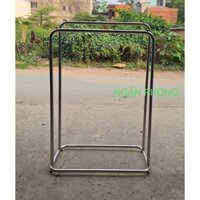 XÀO PHƠI QUÂN ÁO ĐÔI INOX 201-DÀY 0.9 DEM