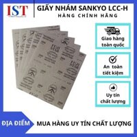Xấp 50 tờ giấy nhám LCC-H chính hãng từ P80 đến P3000 Sankyo - Fujistar Nhật Bản