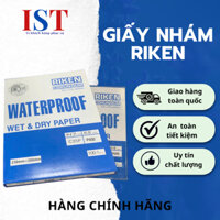 Xấp 50 tờ giấy nhám Nhật Riken C35P chính hãng từ P120 đến P2500 siêu mịn