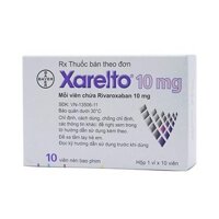 Xarelto 10mg bayer (h/10v)