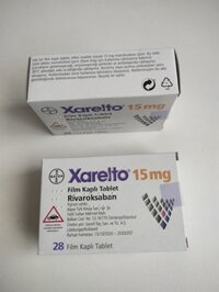 Xarelto 15mg – Bayer (Rivaroxaban) – Thuốc chống đông máu thế hệ mới, phòng ngừa đột quỵ, thuyên tắc tĩnh mạch (Hộp 28 viên)