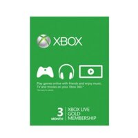 Xbox Live Gold Membership 3 Months Digital Code (Global)