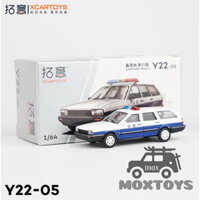 Xcartoys 1: 64 Santana Phiên bản du lịch an ninh công cộng Xe mô hình Diecast