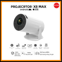 XCDH |  Máy chiếu HY300/X8MAX full HD android 11.0 độ sáng 8000 lumen Bluetooth 5.0 độ ồn thấp-bảo hành