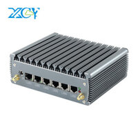 XCY Mini PC i5-1135G7 4 Cores 8 Threads 6x LAN 2.5G Intel i225V NIC 4x USB RS232 HDMI Mini PCIE GPIO Win 10 Linux/Ubuntu