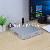 Xcy Mini PC Intel Core I7 4500U i5 3317U Win10 Pro Micro máy tính văn phòng Linux TV Box minipc HDMI VF