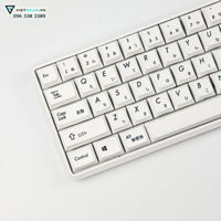 XDA Black and White Japanese thick PBT Dyesub 115 nút