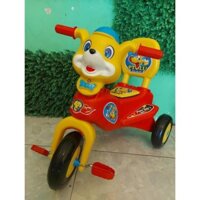 Xe 3 bánh cho bé nhựa Chợ Lớn hình chú chó con