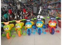 Xe 3 bánh con kiến đèn gấp