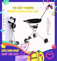 Xe 3 Banh Em Be-Xe Day Em Be 3 Banh-Xe Đẩy 3 Bánh Thông Minh Có Thể Gập Gọn - Sự Lựa Chọn Hoàn Hảo Cho Cuộc Sống Của Con Yêu. Giá cực ưu đãi. BH uy tín