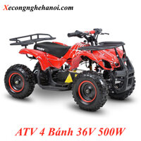 Xe ATV 4 Bánh Chạy Điện Động Cơ 36V 500W