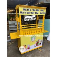 Xe bán đồ uống có logo decal làm theo yêu cầu