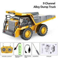 Xe ben điều khiển 2.4g 9 kênh có đèn led ,âm thanh