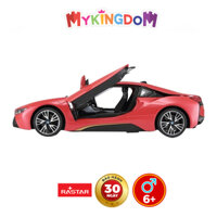 Xe BMW i8 mở cửa bằng điều khiển đỏ