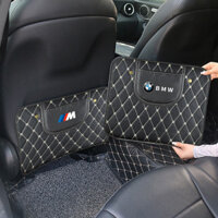 Xe BMW Phía Sau Chống Đá Miếng Lót Nửa Gói Miếng Lót Bảo Vệ Da Bảo Quản Chống Bẩn Miếng Lót Cho Xe BMW E36 E46 E30 E90 F10 F30 E39 E60 X1 E84 F48 F25 X3 E83 X5 F15 X7