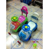 Xe bơi chân cho bé (có nhạc và dây kéo)