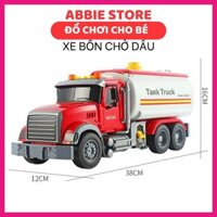 Xe Bồn Đồ Chơi Cho Bé, Xe Cần Cẩu, Xe Cứu Hỏa, Xe Ben, Xe Cứu Hộ Kích, Xe Rác Thước Lớn, Đèn Và Nhạc Vui Nhộn