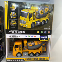 Xe bồn trộn bê tông có hiệu ứng pin nhạc
