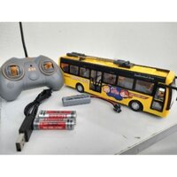 xe bus điều khiển từ xa có đèn led tặng kèm pin