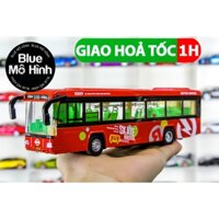 Xe buýt điều khiển từ xa bằng kim loại xe bus đồ chơi cho bé