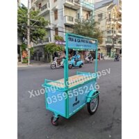 xe cafe take Away Di Động,Xe bán cà phê mang đi giá rẻ màu sắc thiết kế theo yêu cầu