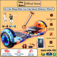 Xe cân bằng điện 2 bánh Smart Balance 6.5 inch - Xe Điện Cân Bằng Cho Bé , kèm tay cầm cao cấp - Bảo Hành 12 Tháng