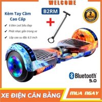 Xe Cân Bằng Điện Tử 2 bánh 6.5 inch cao cấp - Xe Điện Cân Bằng Cho Bé , Nghe Nhạc ,Kết nối Bluetoot , Bảo Hành 12 Tháng
