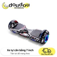 Xe cân bằng  kèm sạc nhanh, đồ bảo hộ Thời gian sử dụng lâu+Phát nhạc+Đèn LED siêu ngầu +Động cơ