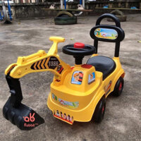 Xe cần cẩu chòi chân 1388 có nhạc cho bé yêu