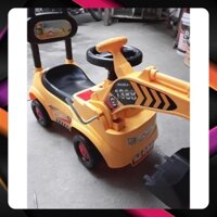 Xe Cần Cẩu Chòi Chân Cho Bé Cỡ Lớn Có Nhạc Tải trọng 35kg,XE CẦN CẨU CHÒI CHÂN 4 BÁNH CỠ TO