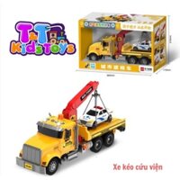 Xe cần cẩu cứu hộ phát nhạc - Vàng