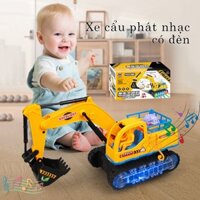 Xe cần cẩu phát nhạc, tự chuyển hướng cho bé