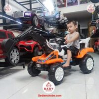 Xe cần cẩu , xe máy xúc, xe múc điện cho bé 1618, 3-5 tuổi