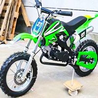 Xe cào cào mini 50cc bánh nhỏ có đèn còi (Green)