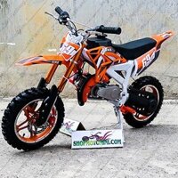 Xe cào cào mini 50cc Châu Âu có đèn còi (Cam)