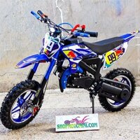 Xe cào cào mini 50cc RedBull có đèn còi (Blue)