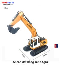 Xe cào đất điều khiển múc đât và gấp đồ E651-001