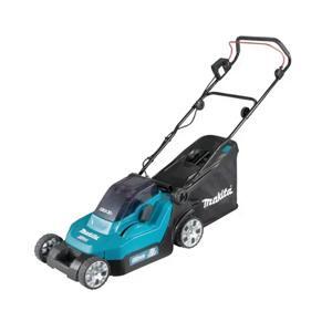 Xe cắt cỏ đẩy dùng pin Makita DLM382CM2 36V (Sạc 2 cổng(DC18SH), 2 pin 4.0Ah(BL1840B))