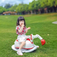 Xe Cẩu CHÒI CHÂN 911-  loại lớn dành cho bé trai từ 1 đến 10 tuổi- Babibo Kids NTNT SMBG001
