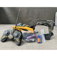 Xe cẩu hợp kim điều khiển từ xa 8 chức năng pin sạc tặng kèm pin