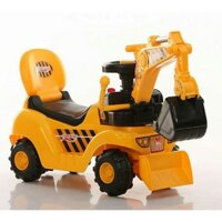 Xe cẩu máy xúc chòi chân có nhạc 2 trong 1 cho bé (shop TH)