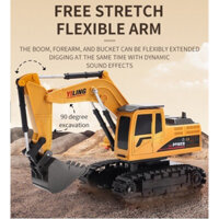 Xe cẩu múc điều khiển từ xa chạy bằng pin(hn)