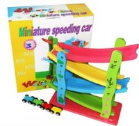 Xe Cầu Trượt 4 tầng gỗ Wood Toys