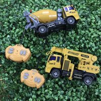 Xe Cẩu - Xe Bồn Điều Khiển Từ Xa