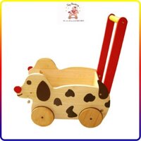 Xe chó chở đồ chơi Đồ chơi gỗ Winwintoys